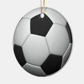Fußballball-Ornament Keramik Ornament (Links)