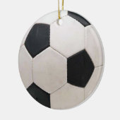 Fußballball-Ornament Keramikornament (Links)
