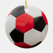 Fußballball-Ornament Keramikornament (Hinten)