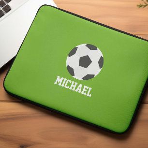 Fußballball Personalisiert Laptopschutzhülle