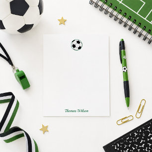Fußballball Personalisiert Mitteilungskarte