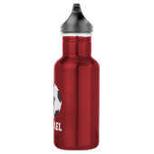 Fußballball Personalisierte Kinder Edelstahlflasche (Rechts)