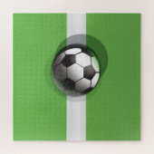 Fußballball Puzzle (Horizontal)