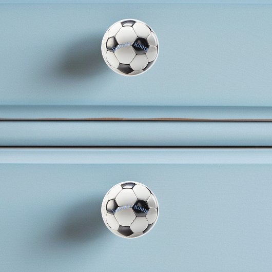 Fußballball-Sportfans Keramikknauf