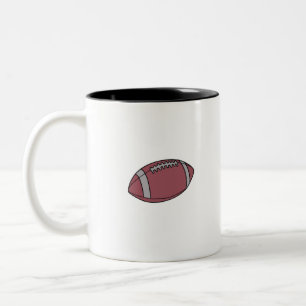 Fußballball Zweifarbige Tasse