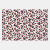 Fußballbälle jedes Mal Geschenkpapier Set (Vorderseite 3)