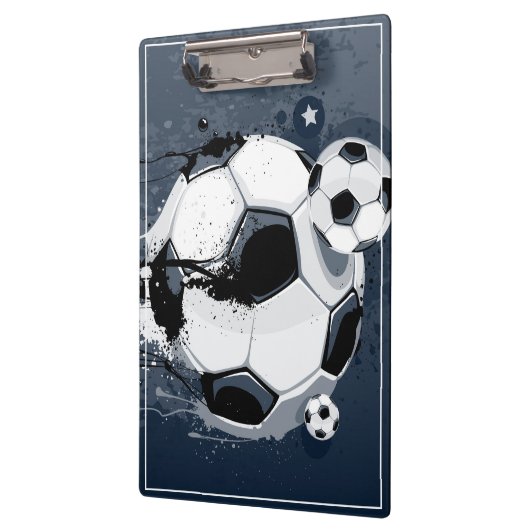 Fußballbälle Klemmbrett (Links)