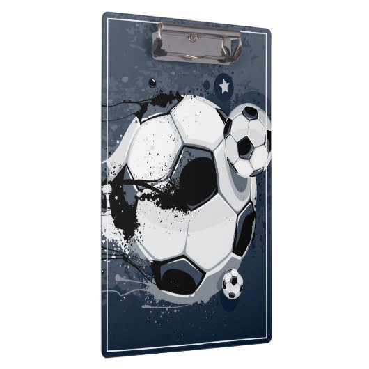 Fußballbälle Klemmbrett (Rechts)