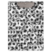 Fußballbälle Klemmbrett (Vorderseite)