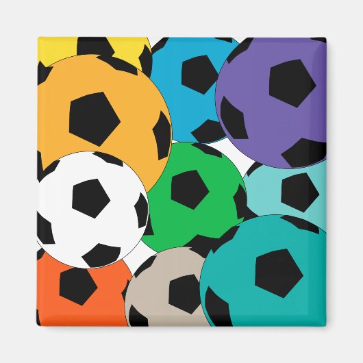 Fußballbälle Magnet (Vorne)