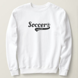 Fußballbegeisterte Spieler, Fans, Trainer, Geschen Sweatshirt