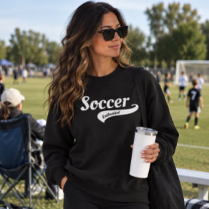 Fußballbegeisterte Spieler, Fans, Trainer, Geschen Sweatshirt