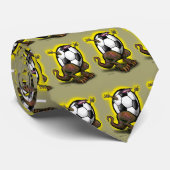 Fußballbestie Krawatte (Gerollt)