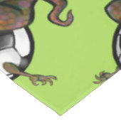 Fußballbestie Tischdecke (Schrägansicht)