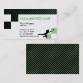 Fußballblöcke Visitenkarte (Vorne/Hinten)