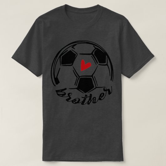 Fußballbrudertag Funny Soccer Father Day T-Shirt (Design vorne)