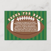 Fußballbücher für Babyanfragen Begleitkarte (Vorderseite)