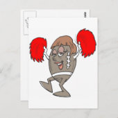 Fußballchef Postkarte (Vorne/Hinten)