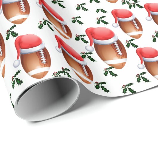 FUSSBALLCHRISTMAS GESCHENKPAPIER (Rolleneckpunkt)