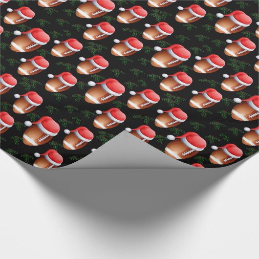 FUSSBALLCHRISTMAS GESCHENKPAPIER (Ecke)