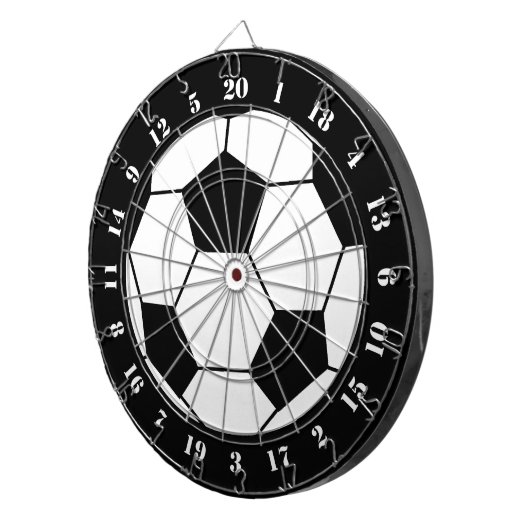 FußballDartboard Dartscheibe (Vorderseite rechts)