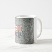 Fußballdesign für Barcelona-Fans Kaffeetasse (VorderseiteRechts)