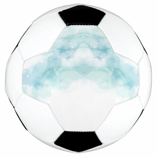 Fußballdesign mit einer Mischung aus Weiß Fußball (Vorderseite)