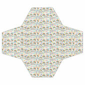 Fußballdesign mit kleinem Regenbogen  Fußball (Flach)