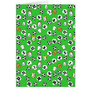 Fußballdesign mit weißen Trikots