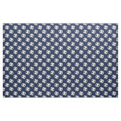 Fußbälle auf blau, Muster Stoff (Yard (91,4 cm))