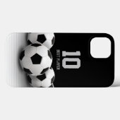 Fußbälle | Best Player Number Case-Mate iPhone Hülle (Rückseite (Horizontal))