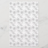 Fußbälle Briefpapier (Vorderseite)