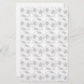 Fußbälle Briefpapier (Vorne/Hinten)