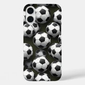 Fußbälle Case-Mate iPhone Hülle (Rückseite)