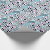 FUßBÄLLE GESCHENKPAPIER (Ecke)