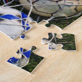 Fußbälle im Netz Puzzle (Seite)
