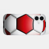 Fußbälle iPhone 16 Hülle (Rückseite (Horizontal))