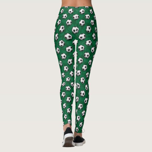 Fußbälle Leggings (Rückseite)