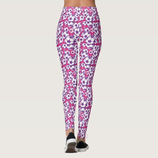 Fußbälle Leggings (Rückseite)