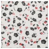 Fußbälle mit Herz-Muster Sport Stoff (Muster)