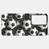 Fußbälle Samsung Galaxy Hülle (Linke Seite)