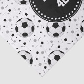 Fußbälle Seidenpapier (Ausschnitt)