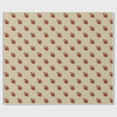 Fußbälle Sport Geburtstag Geschenkpapier (Flach)