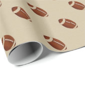 Fußbälle Sport Geburtstag Geschenkpapier (Rolleneckpunkt)