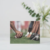 Fußballee Postkarte (Stehend Vorderseite)