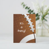 Fußballeinladung Einladung (Stehend Vorderseite)