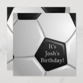 Fußballeinladung Einladung (Vorne/Hinten)