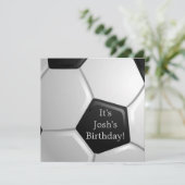 Fußballeinladung Einladung (Stehend Vorderseite)