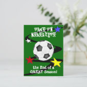 Fußballeinladungen Einladung (Stehend Vorderseite)