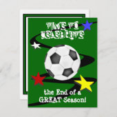 Fußballeinladungen Einladung (Vorne/Hinten)